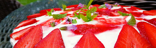 Aardbeien tiramisu