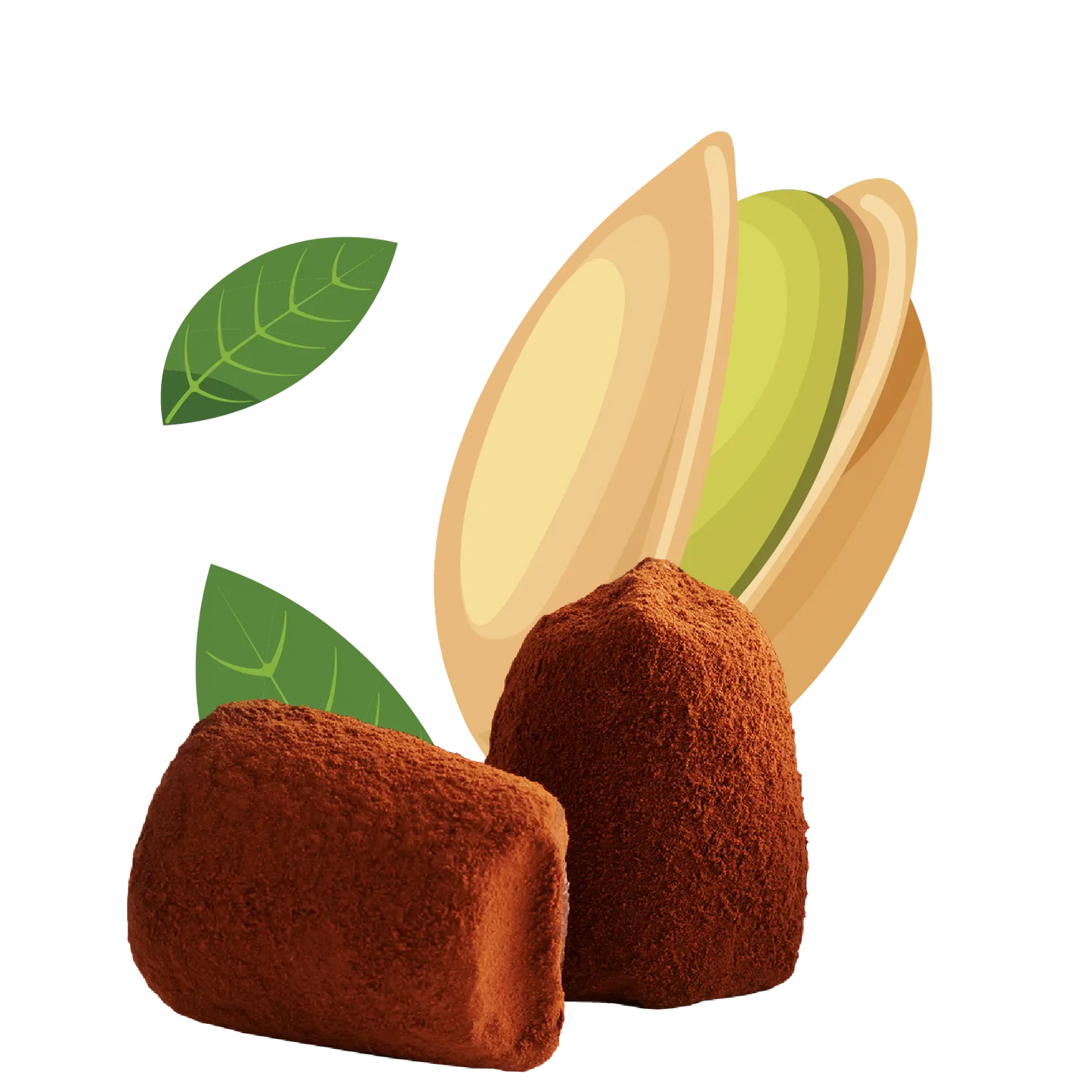 Pistachio Chocolate Truffles