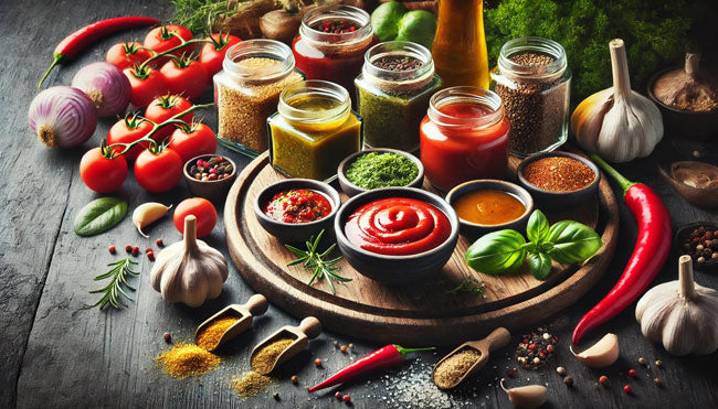 Sauzen, marinades en scrubs