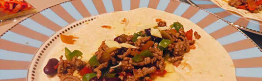 Burritos de carne picada