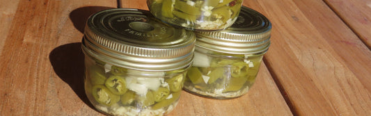 Ingelegde groene pepers