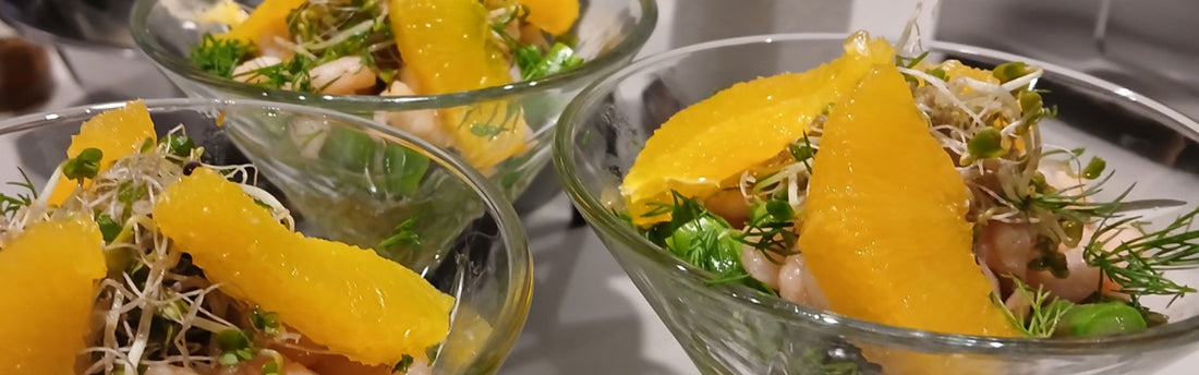 Mediterrane garnalencocktail