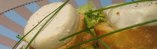 Salade au chèvre chaud