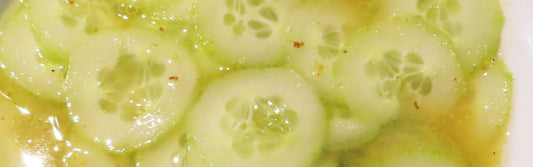 Zoetzure komkommer