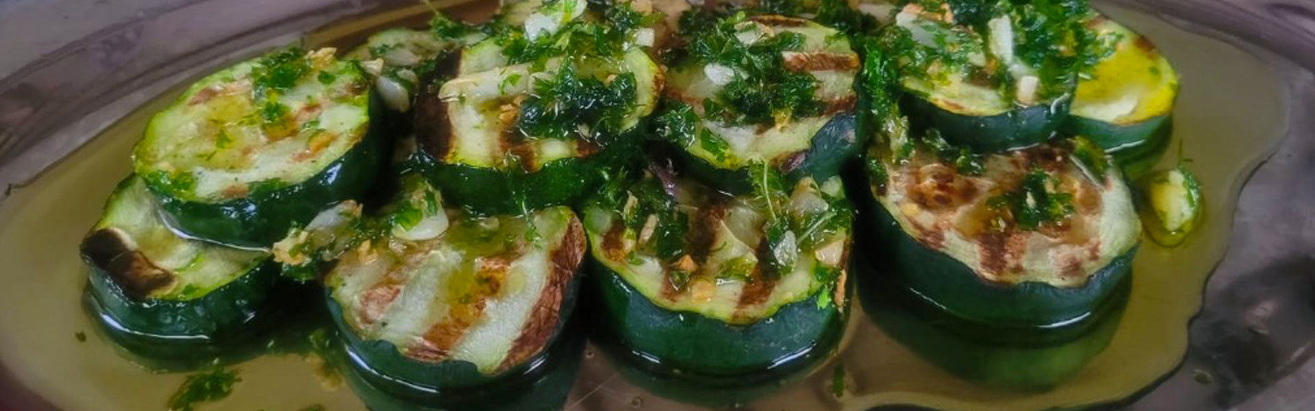 Calabacín al Ajillo