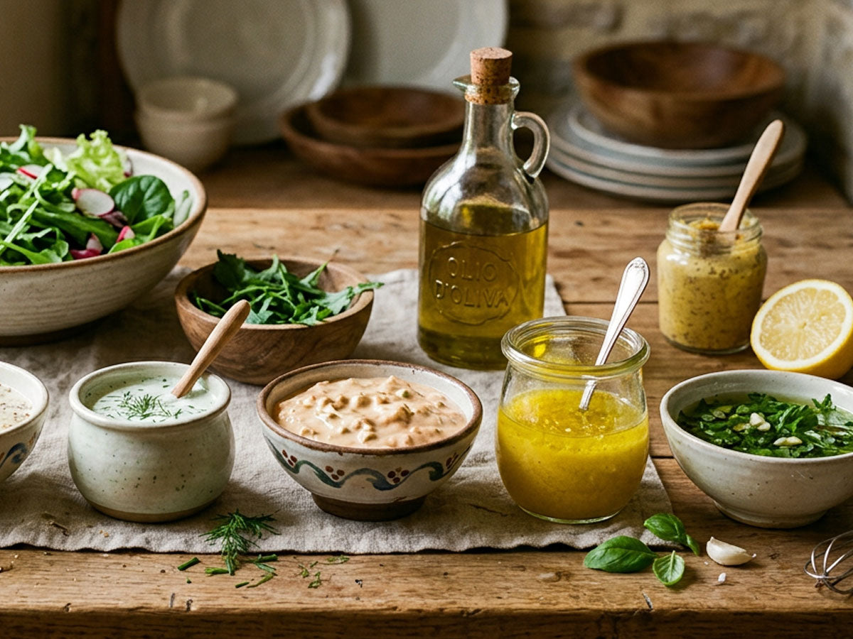Dressings en vinaigrettes