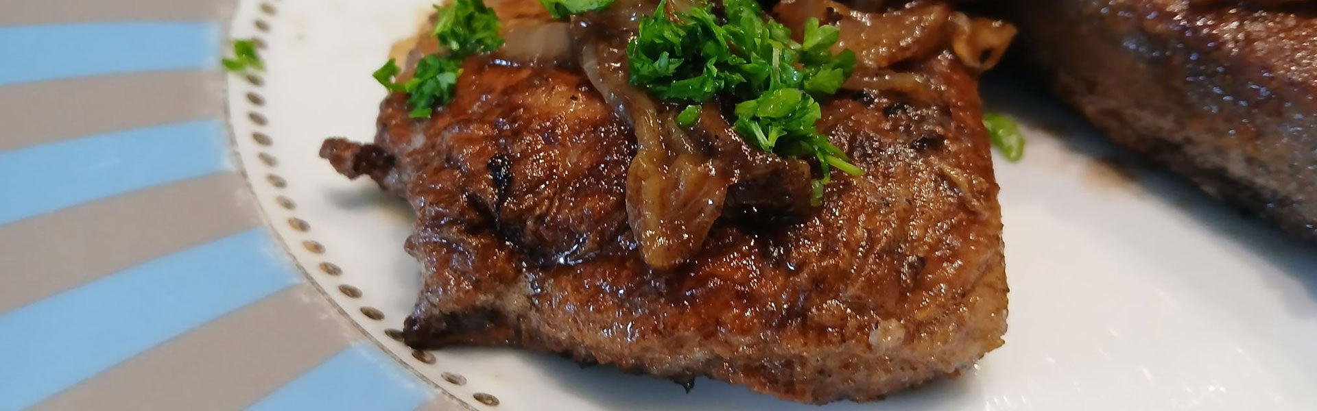 Foie de veau à la Lyonnaise