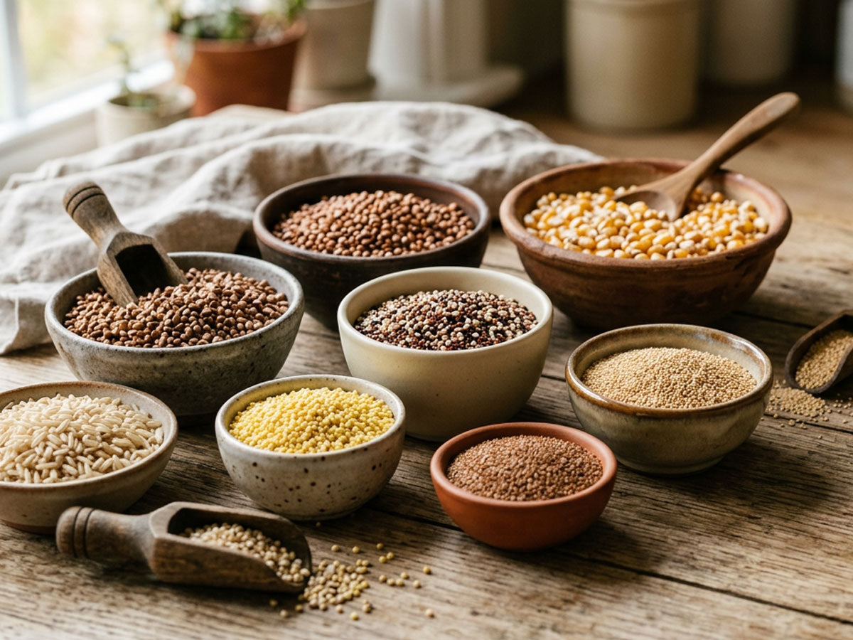 Glutenvrije granen en pseudogranen