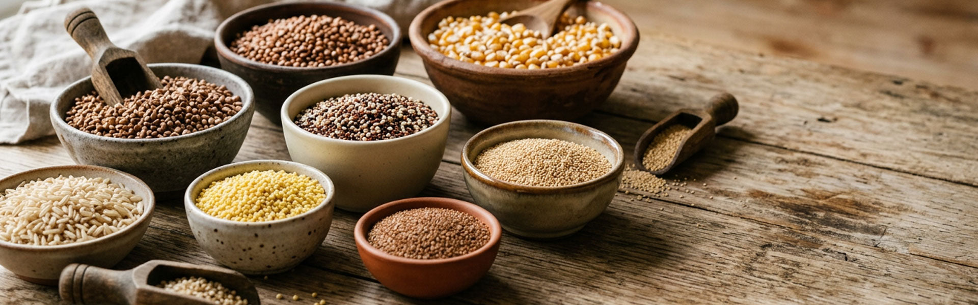 Glutenvrije granen en pseudogranen