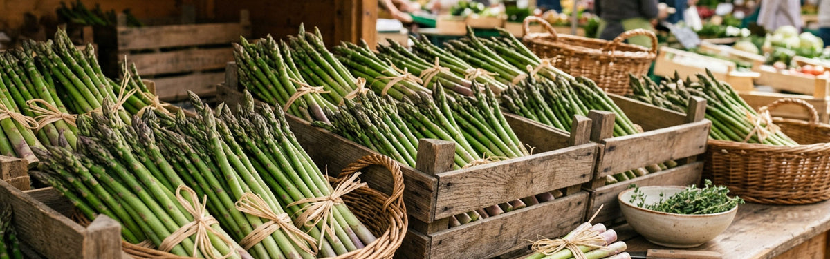 Groene asperges