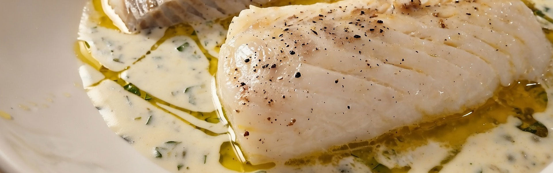Kabeljauw met romige kappertjes-dragonsaus