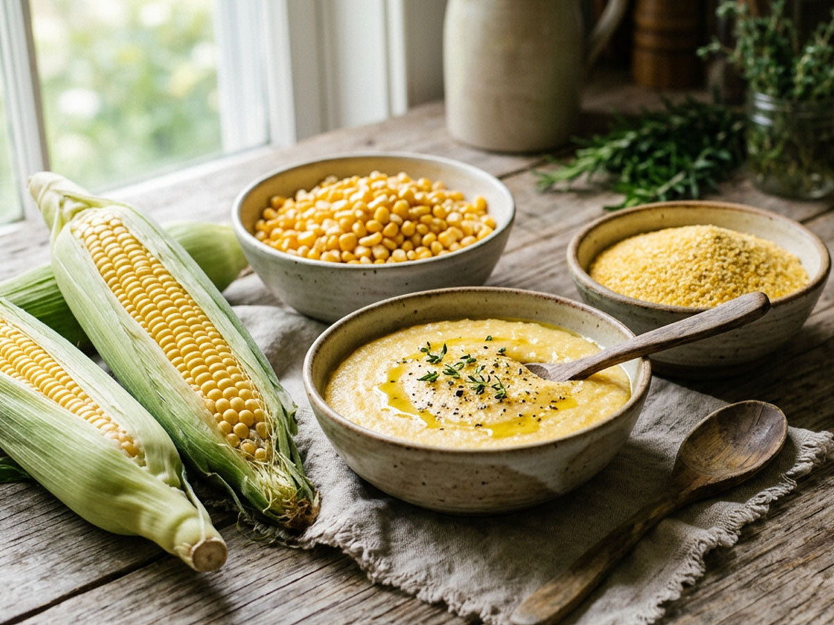 Maïs en polenta