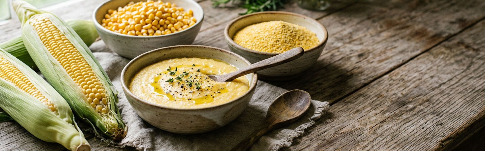 Maïs en polenta