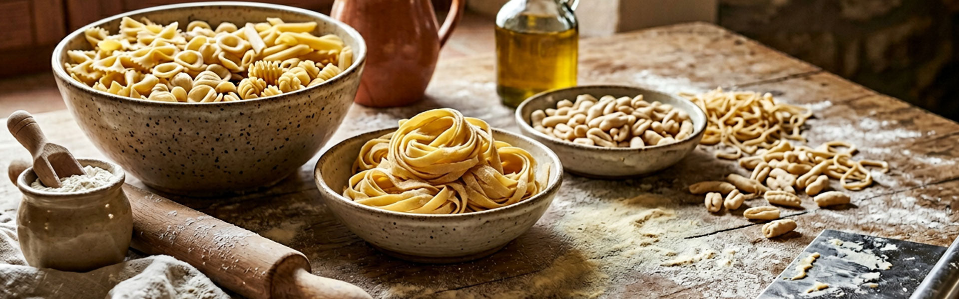 Pasta, noedels en deegwaren