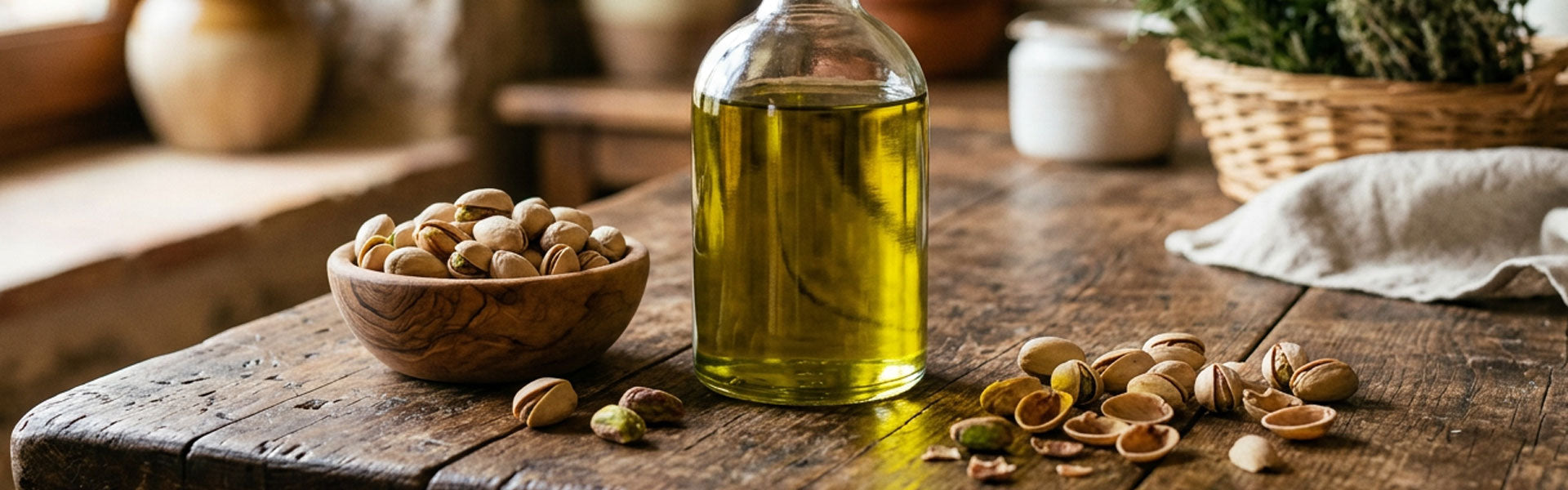 Pistacheolie