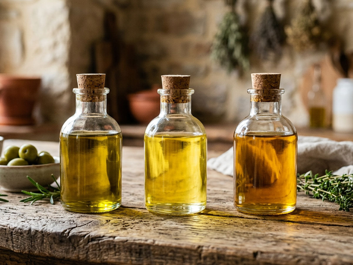 Plantaardige oliën - van olijf tot zonnebloem olie