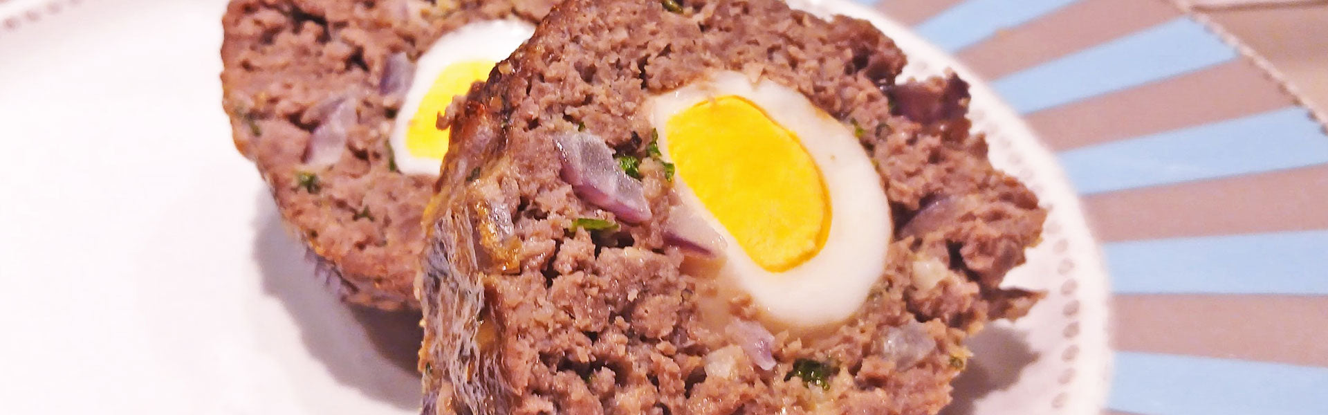 Polpettone ripieno con uova sode