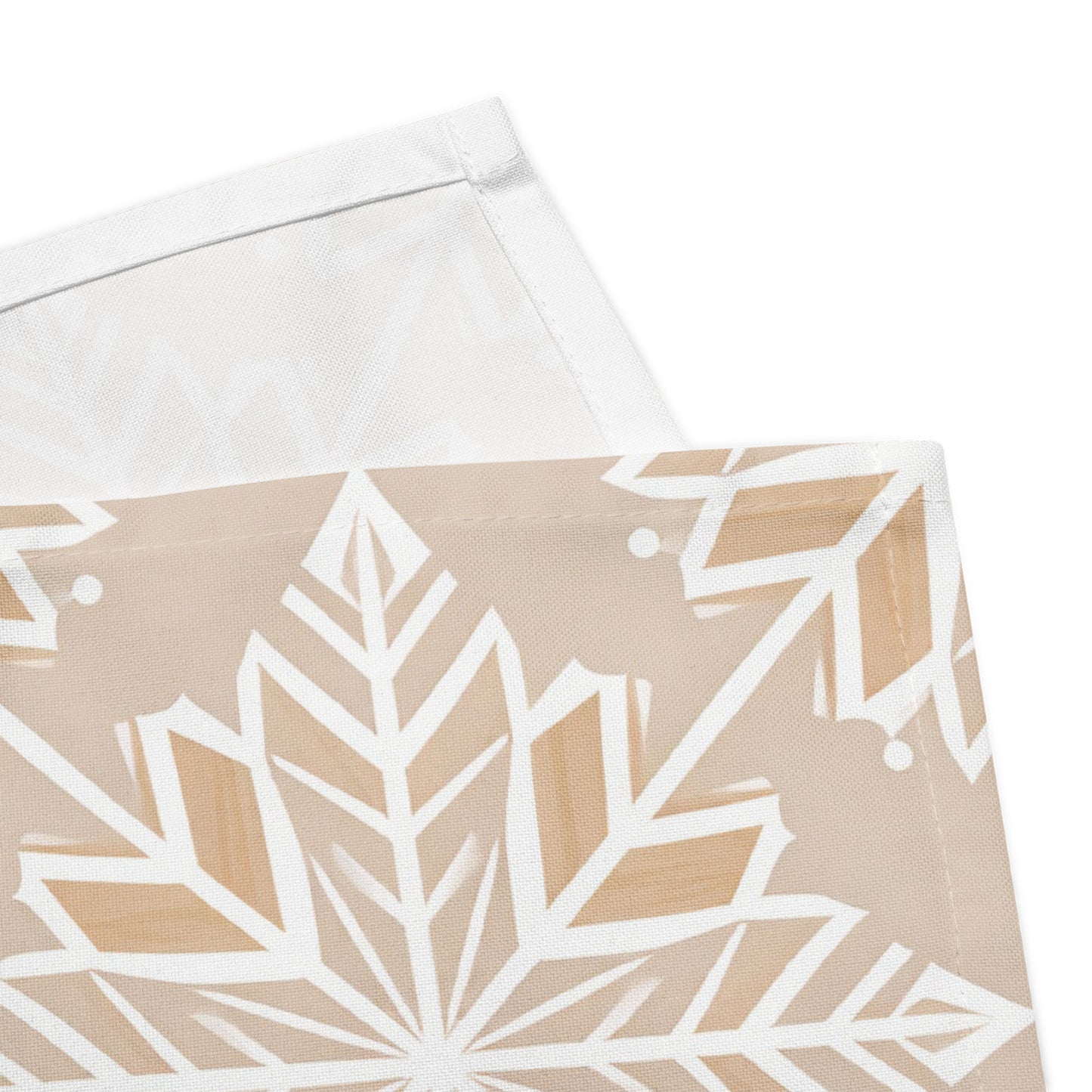 Servetten Nordic Whisper – Sneeuwvlokken - Detail