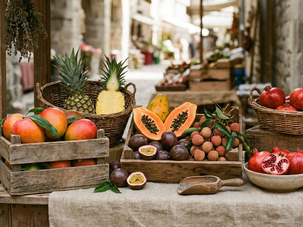 Tropisch en exotisch fruit